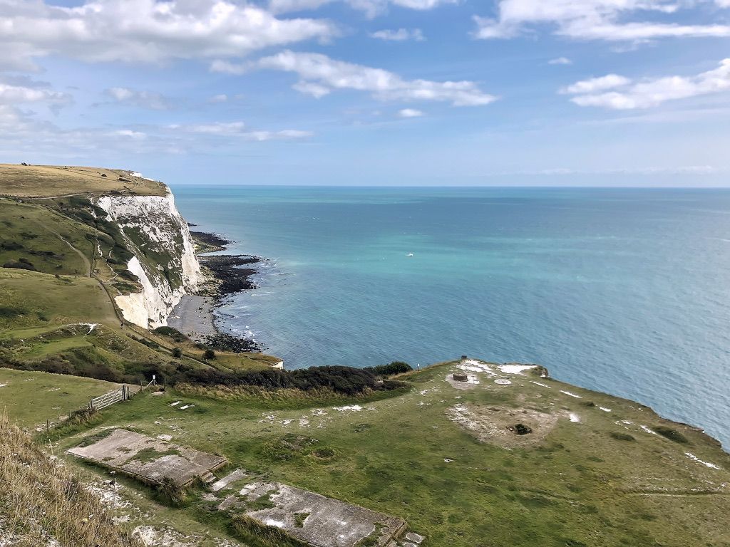 White cliffs of Dover