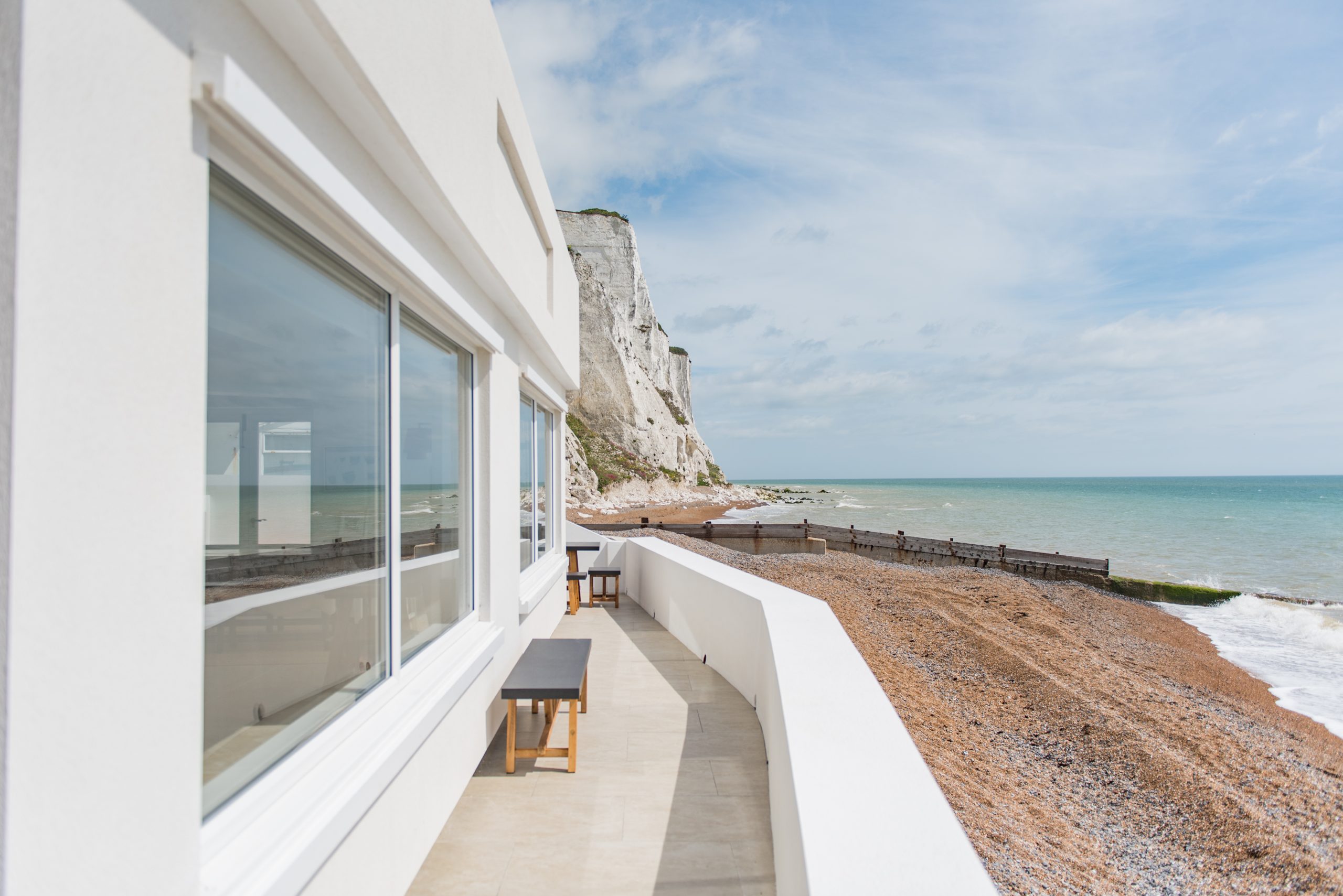Balcony view at Sea Purse, holiday home in St Margaret's Bay