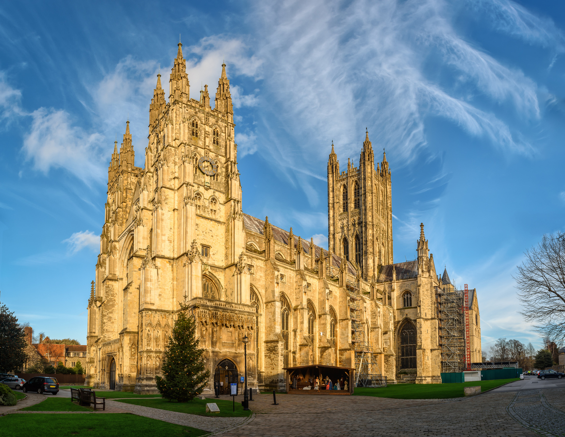 Canterbury cathedral in Kent