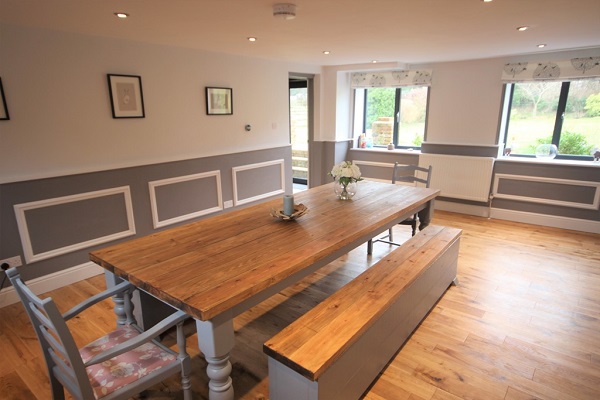 Bowden Lodge dining table