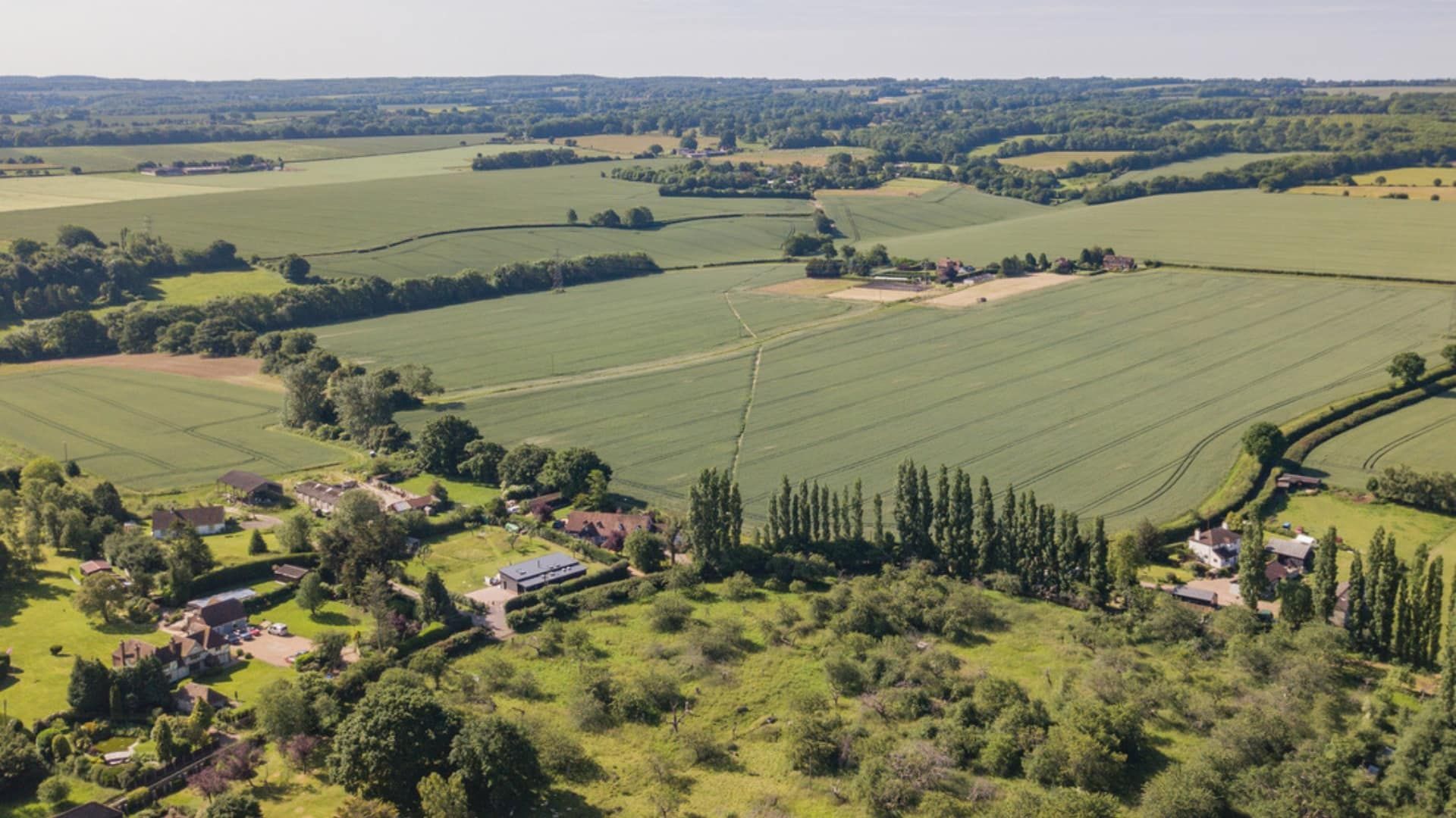 The Old Cherry Barn in the Kent Countryside