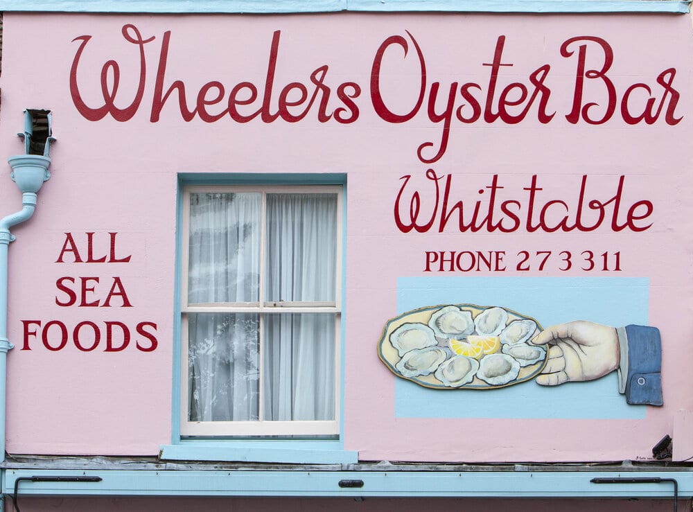 Wheelers Oyster Bar, on Whitstable High Street