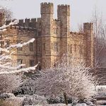 Leeds Castle in the snow