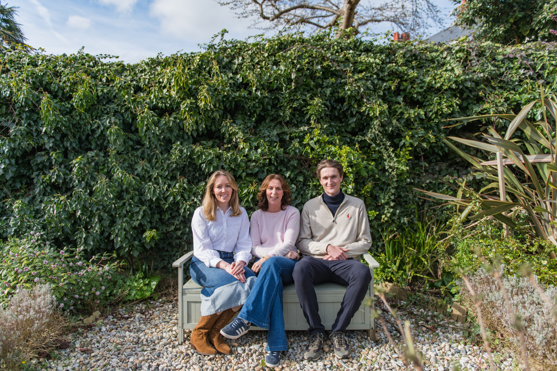 Phoebe, Camilla, Arthur, Directors of Keepers Cottages