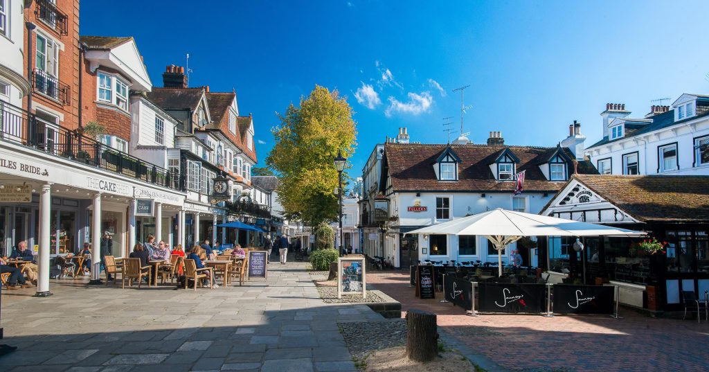 The Pantiles in Tunbridge Wells, Kent