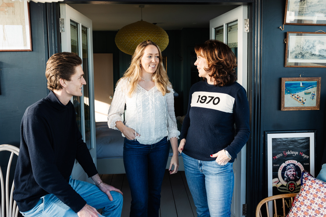 Keepers Cottages team at Victory Cottage in Kingsdown